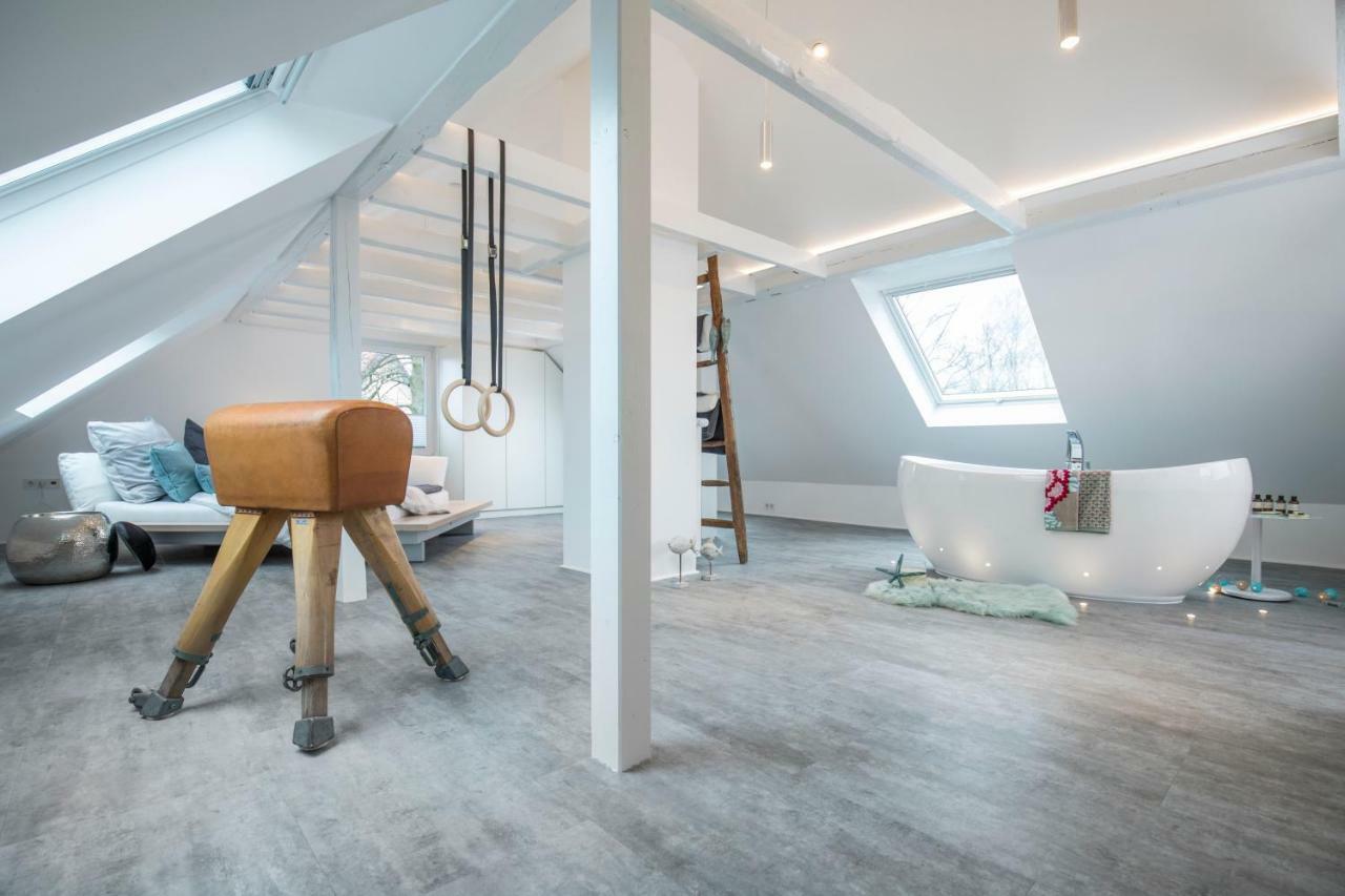 Design-Studiowohnung Haegestrasse กือเทอร์สโล ภายนอก รูปภาพ