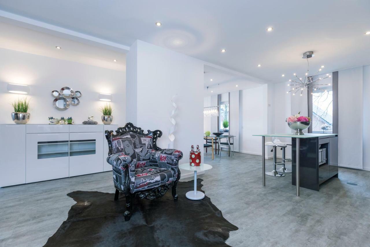 Design-Studiowohnung Haegestrasse กือเทอร์สโล ภายนอก รูปภาพ
